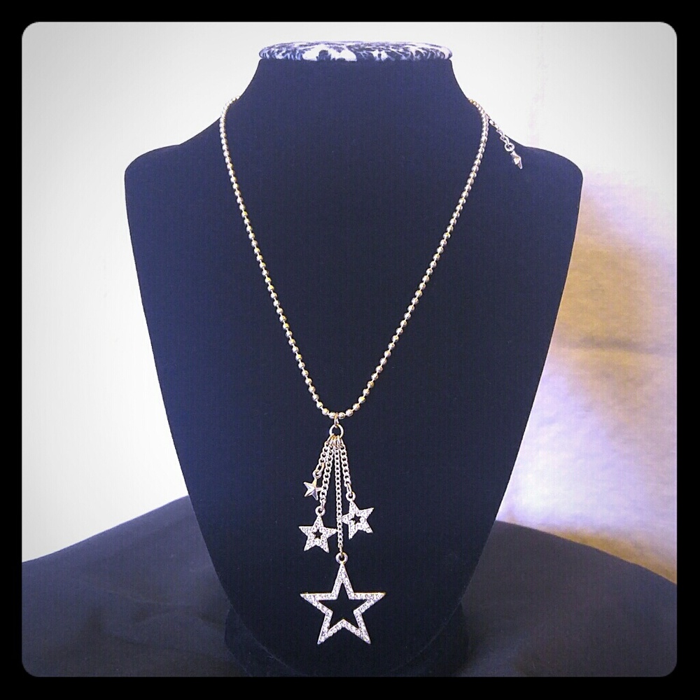 FINAL MARKDOWN- Candies Rhinestone Star Necklace
